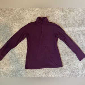 Columbia 3/4 zip fleece jacket